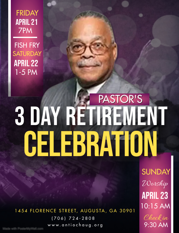 Pastors Retirement Celebration